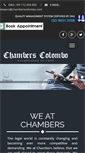 Mobile Screenshot of chamberscolombo.com